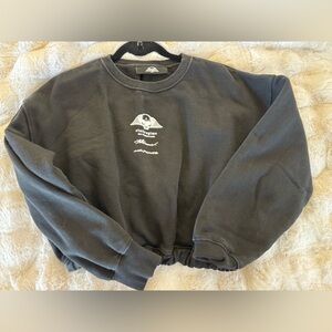 Civil Regime Black Skull Graphic women’s Sweater